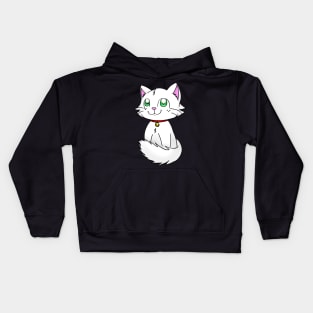 Christmas Kitten Kids Hoodie